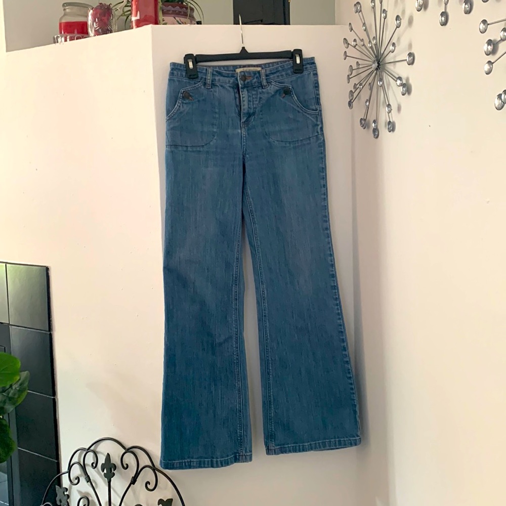 High Waist/Wide Leg Jeans